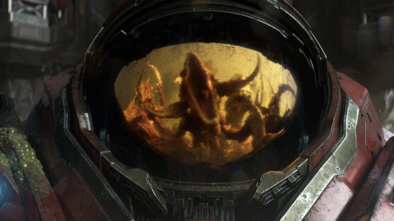 Illustration de l’univers StarCraft avec des Terrans et des Zergs