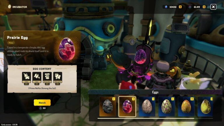 Capture d’écran d’Amiko Legends montrant l’exploration et les créatures du jeu