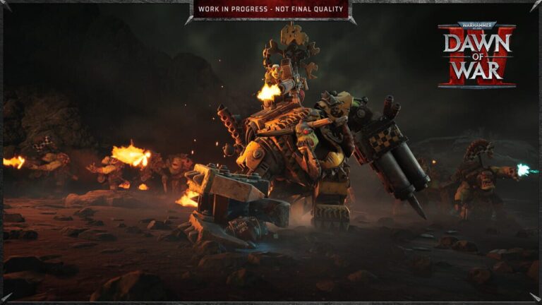 Le psyker Blood Ravens Jonah Orion dans Warhammer 40,000: Dawn of War IV