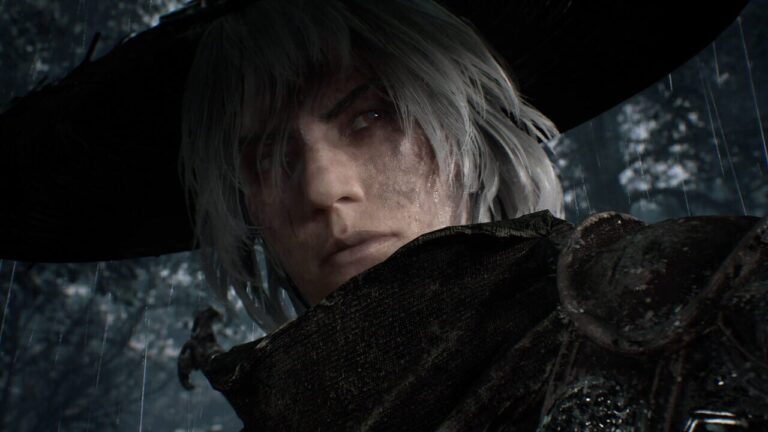 Le personnage principal de Phantom Blade Zero dans une forêt