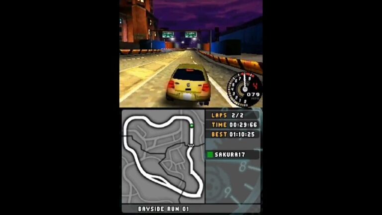 Need for Speed Underground 2 dans les rues nocturnes de Bayview