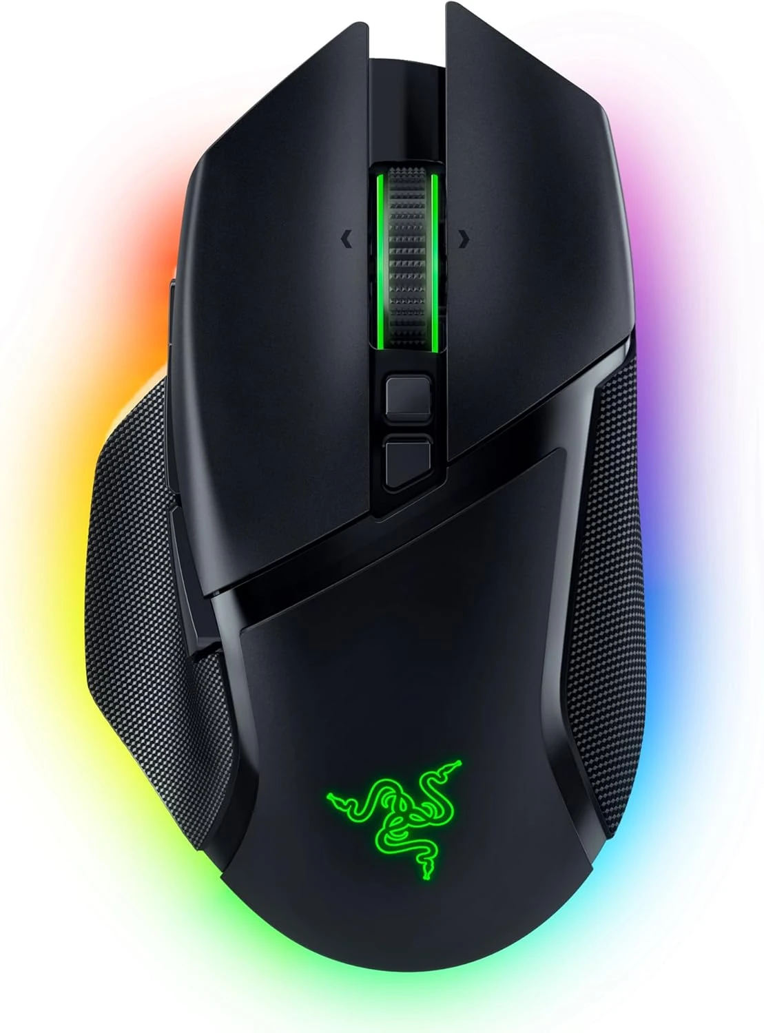 Souris gaming sans fil Razer Basilisk V3 Pro noire avec éclairage Chroma