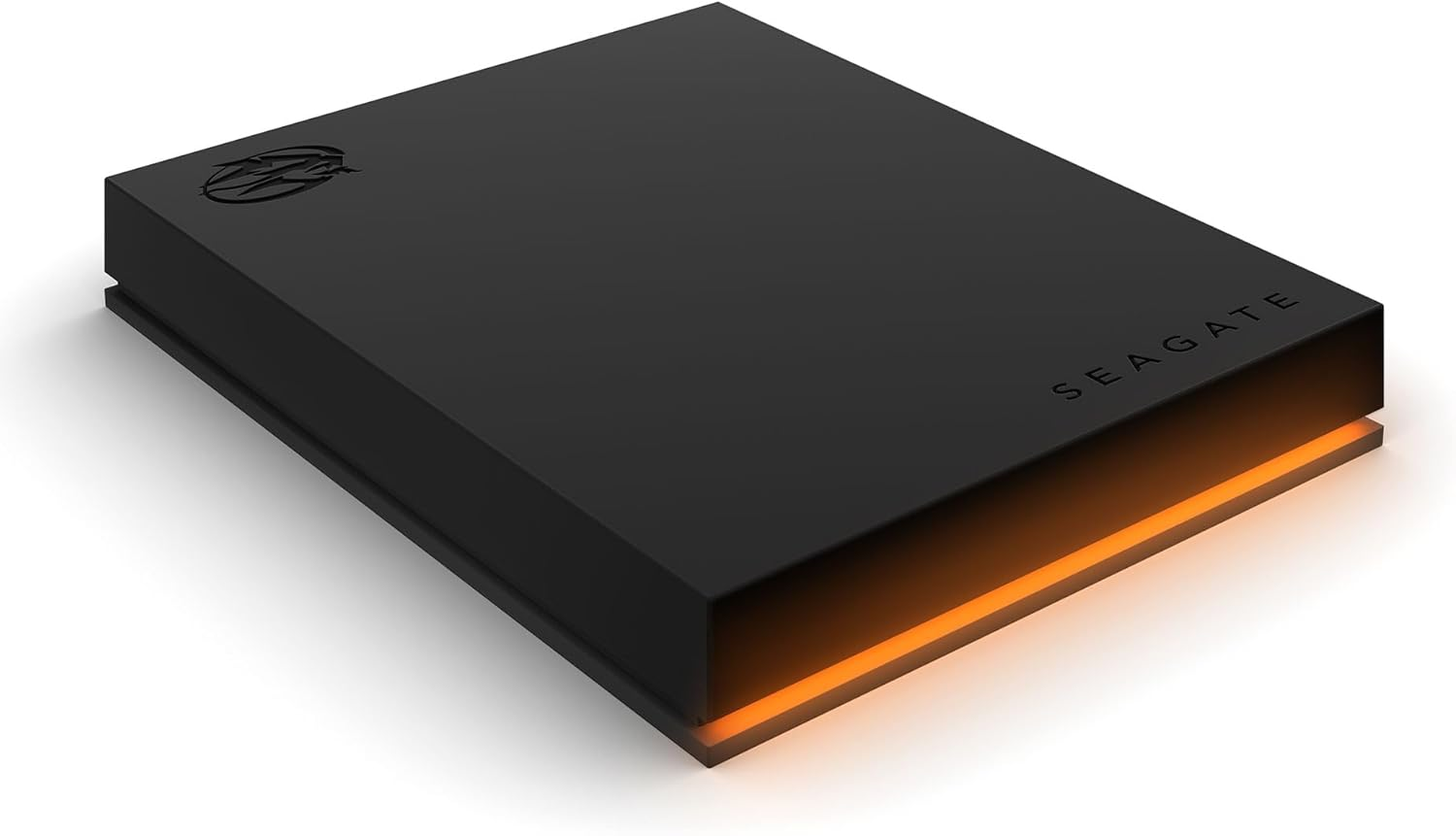 Disque dur externe Seagate FireCuda Gaming 2 To avec éclairage LED orange