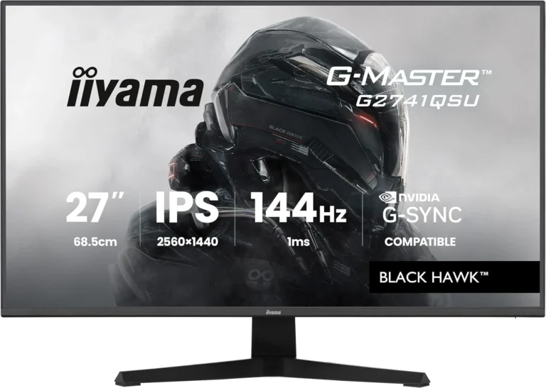 Écran gaming iiyama G-Master Black Hawk G2741QSU 27 pouces QHD 144 Hz IPS