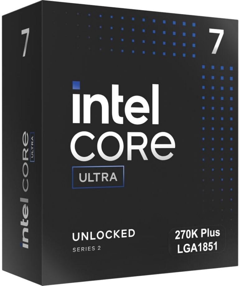 Boîte du processeur Intel Core Ultra 7 270K Plus LGA1851
