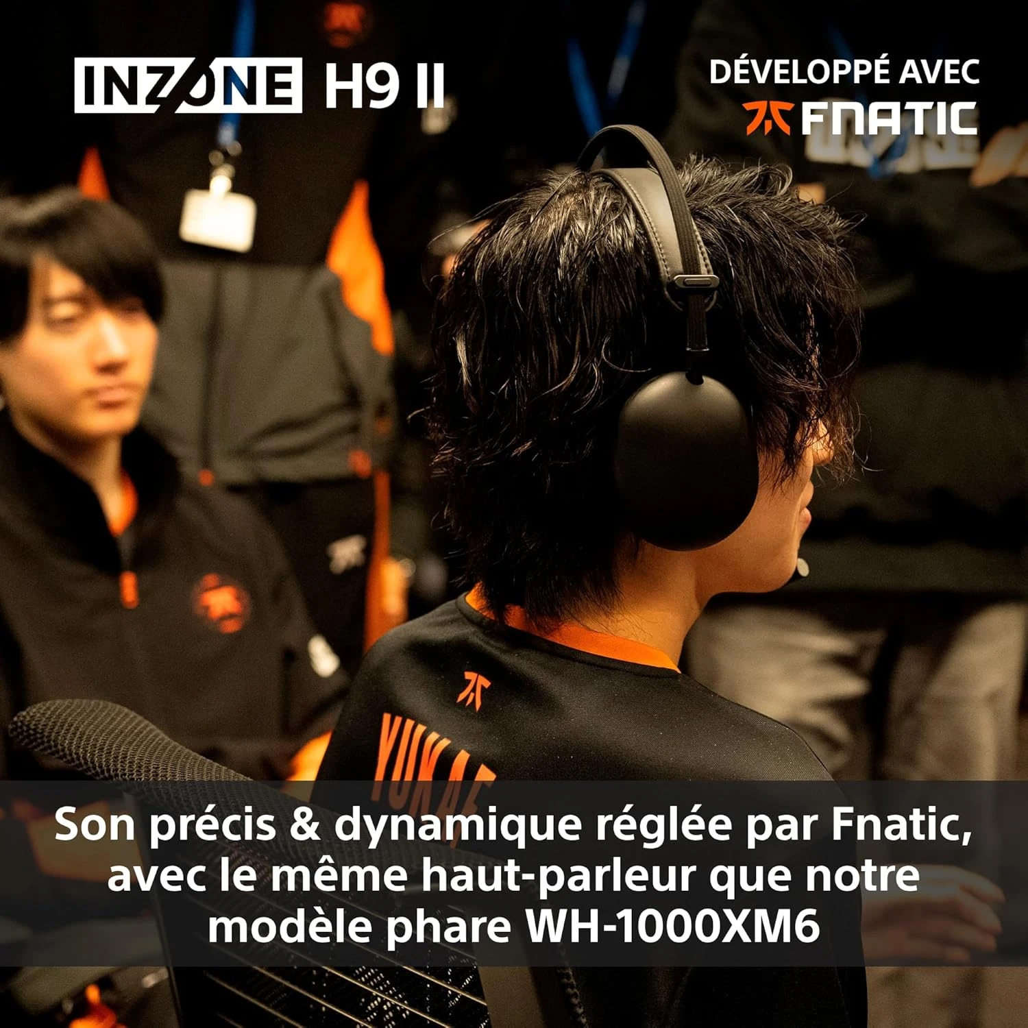 Casque Sony INZONE H9 II développé avec Fnatic : son précis et dynamique